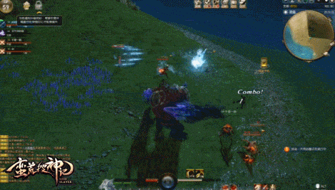 近战职业面对神兽时非常吃亏，会被不断击倒