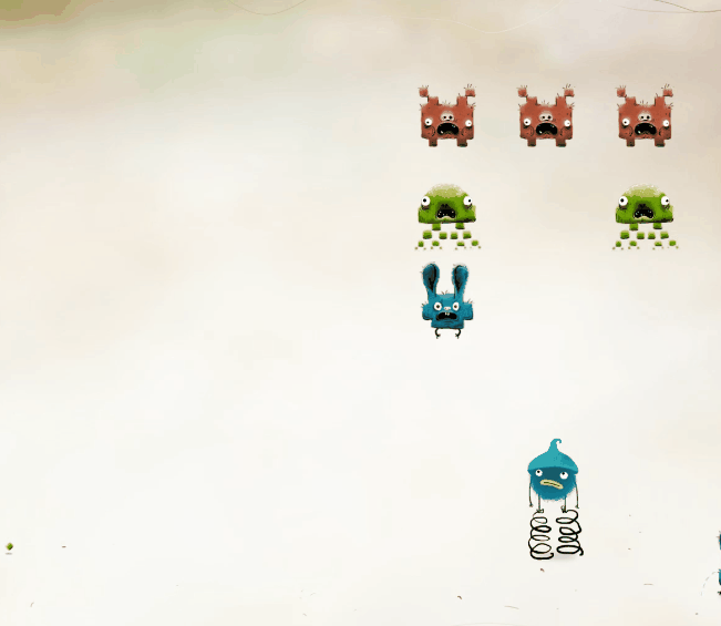 任天堂fc红白机上的竖版射击类小游戏《小蜜蜂》