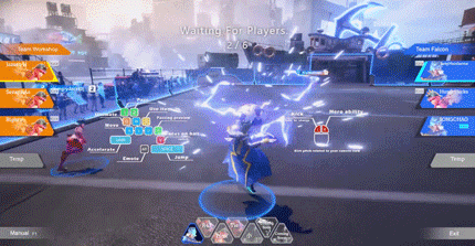 教主表示人物动作仍有待优化