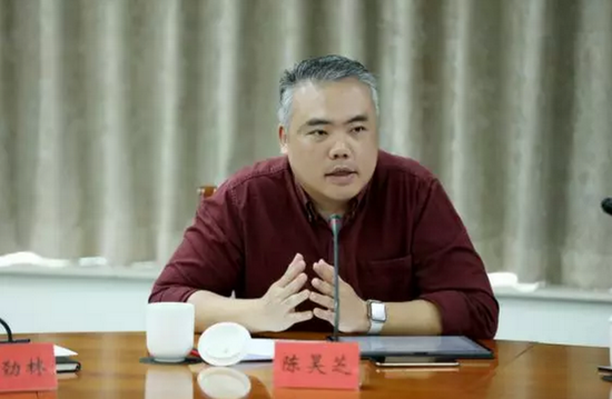 触控科技首席执行官陈昊芝发言