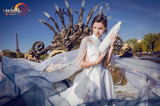 “蓬莱”主题定制礼服街拍