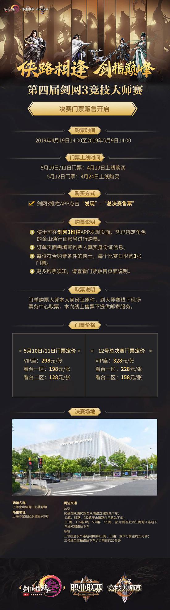大师赛门票售票流程
