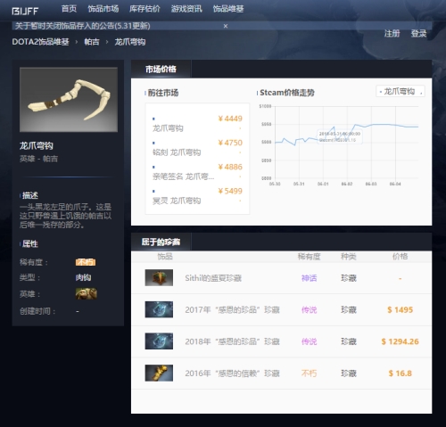 网易buff买家秀:饰品交易版的奇迹暖暖