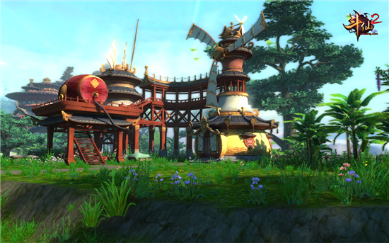 图1：《斗仙2》游戏截图