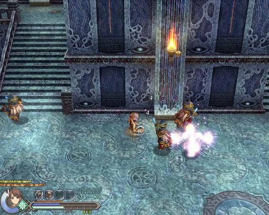 《伊苏：起源》中的主角拿巨斧的萝莉尤妮卡这样的角色非常罕见