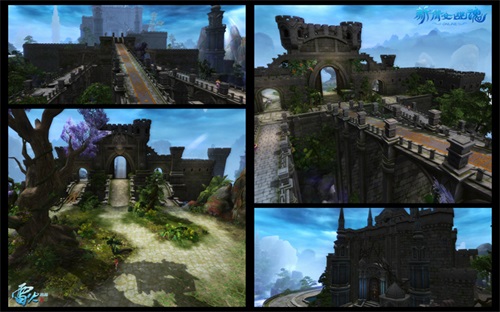 图2：古堡异域风情