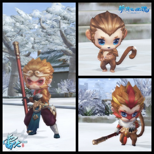 图6：全新呆萌灵兽小猴哥