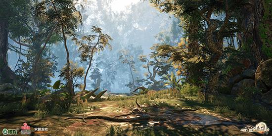 图2 《古剑奇谭网络版》全新场景--长合山