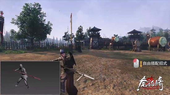 动作系统模型VS游戏画面