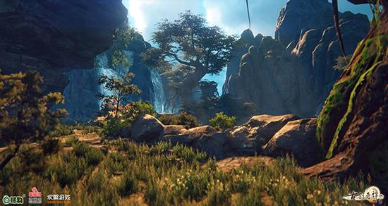 图7 《古剑奇谭网络版》新场景长合山