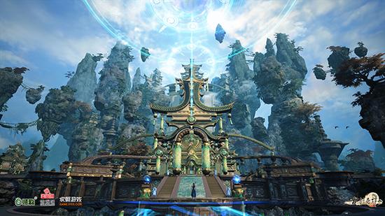 图2 《古剑奇谭网络版》新场景步云洲