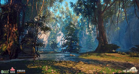 图3 《古剑奇谭网络版》新场景长合山