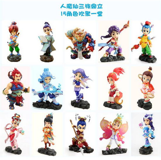 图3  15角色手办