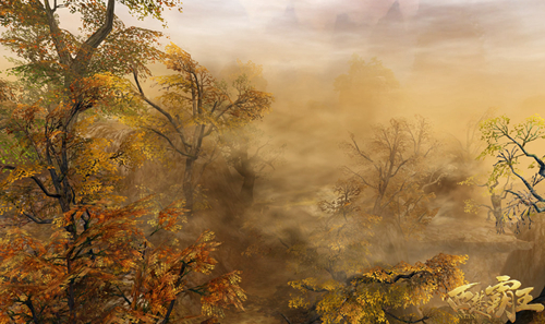 图6：漫天沙暴，视野受阻