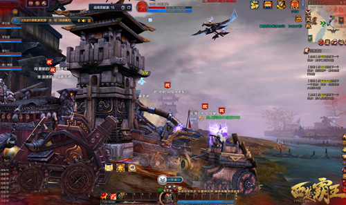 图4：陆空联动一起攻向城门