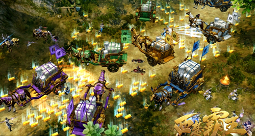 图3 杀人越货一应俱全，砸车抢金砖