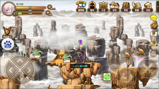 冒险岛手游勇士部落挂机升级技巧 轻松前往下一站