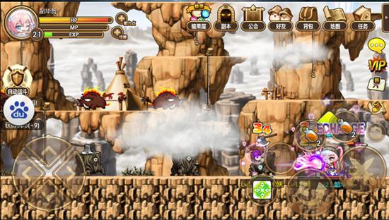 冒险岛手游勇士部落挂机升级技巧 轻松前往下一站