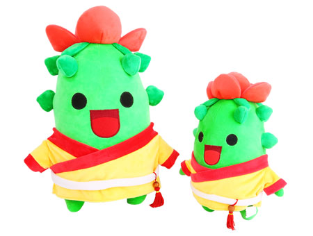 图6：小仙君毛绒公仔周边