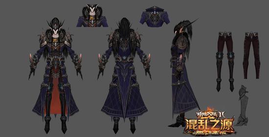 图2《神魔大陆·混乱之源》新职业原画曝光