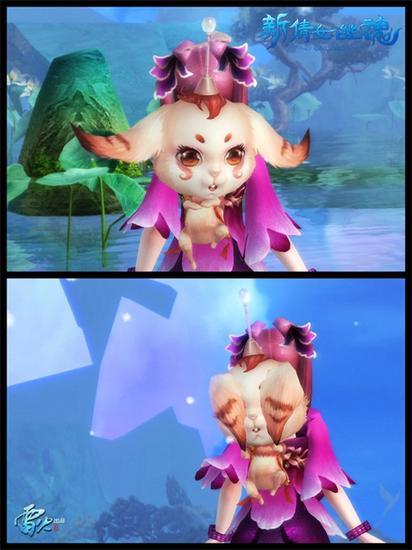 图1：萌萌的兔宝宝竹蜻蜓