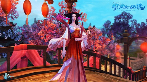 小倩嫁给黑山老妖前夕，一身大红喜服，神色却不见半分喜色。