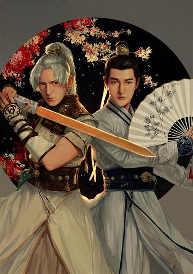 与歌同行共话江湖，大话2代言人胡歌同人赏