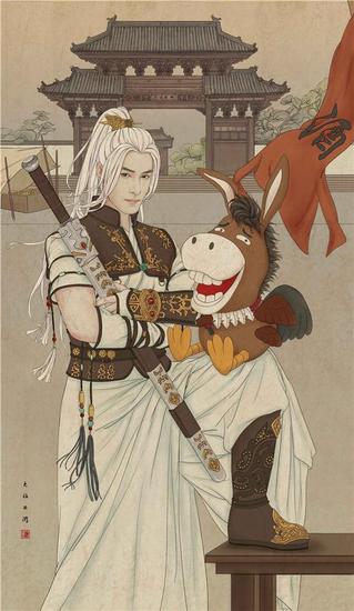 与歌同行共话江湖，大话2代言人胡歌同人赏