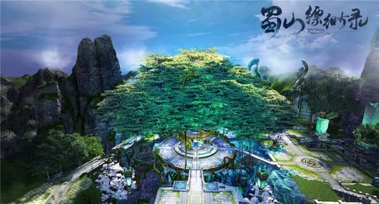 九黎神树自带仙侠风韵