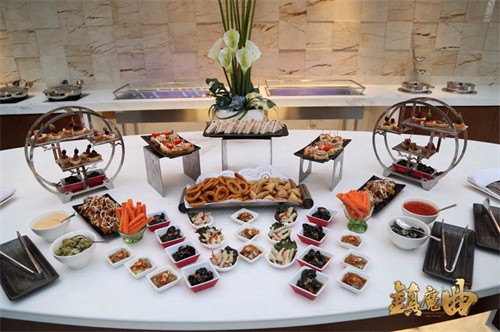 活动现场 魏玩家准备好美食