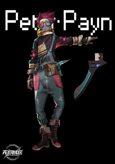 彼得潘——颓废童工，随性的拼接风格工厂服，非常合适这种已经黑化崩坏的少年嘛！