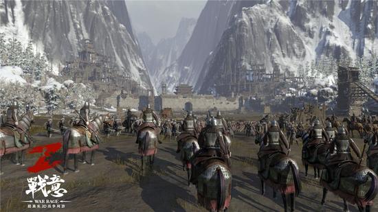 肃杀战场，严阵以待