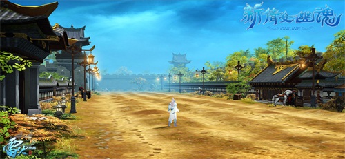 一望无际的跑马场