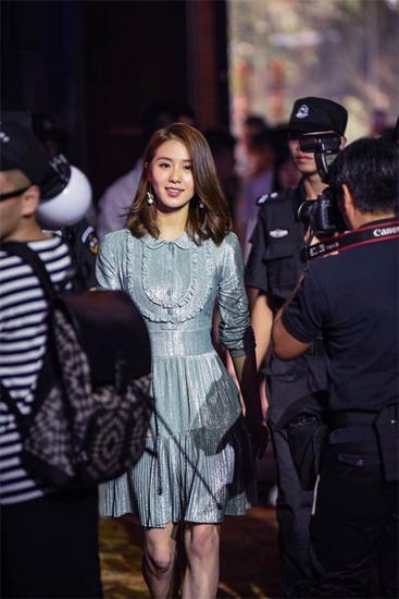 刘诗诗现场美丽出镜