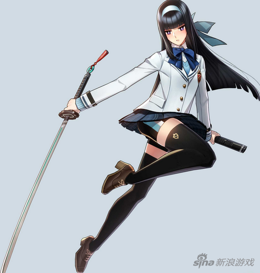 异次元战姬角色介绍之莲花 天才女高中生剑士