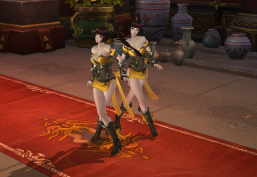 在结义仪式上 与好友一同歌舞