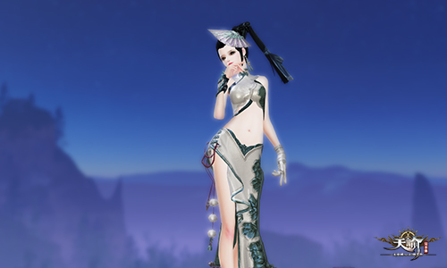 大胆秀身材《天谕》夏季全新时装上线