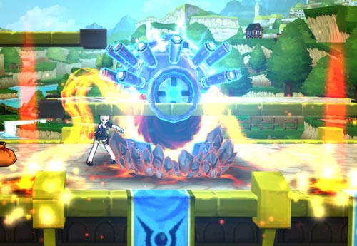 女武神技能展示