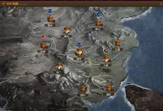 领土争夺战地图