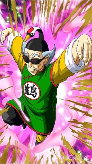 龙珠激斗鹤仙人