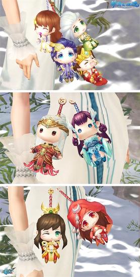 萌萌哒全新三款电视剧主题挂饰