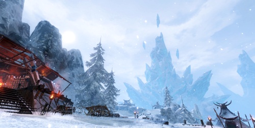 雪山副本场景截图