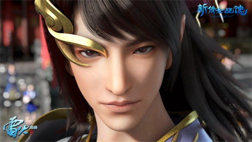 白衣魅者眼神凌厉