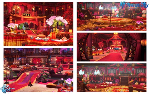 各具特色的喜宴场景
