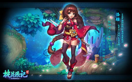 《桃花源记2》洛瑶角色设定