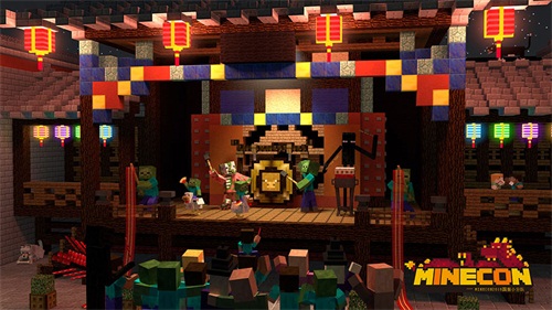 图1：《我的世界》国服将带MC版民族工艺品到MINECON现场