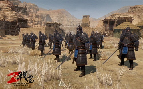 图五：军容肃穆