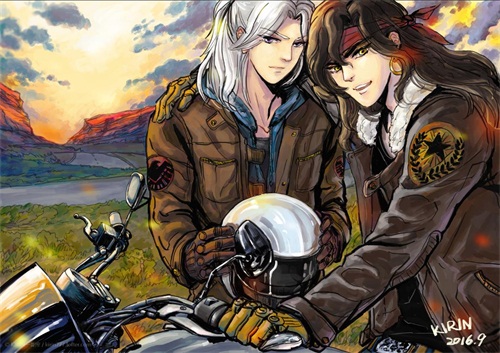 图7：有爱作品@KIRIN一番搾 ，酷酷的大射侠