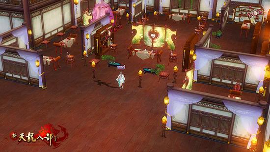 图6：女侠闺房，浪漫古朴