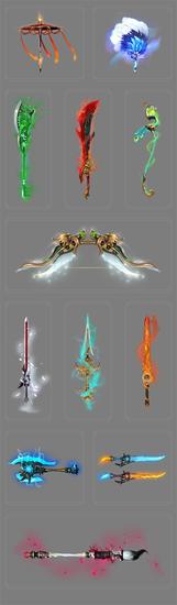 图4全新的三代九天武器